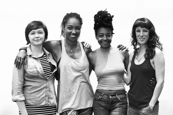 Emily Skeggs, Rachel Nicks, Trae Harris and Samantha Soule Photo