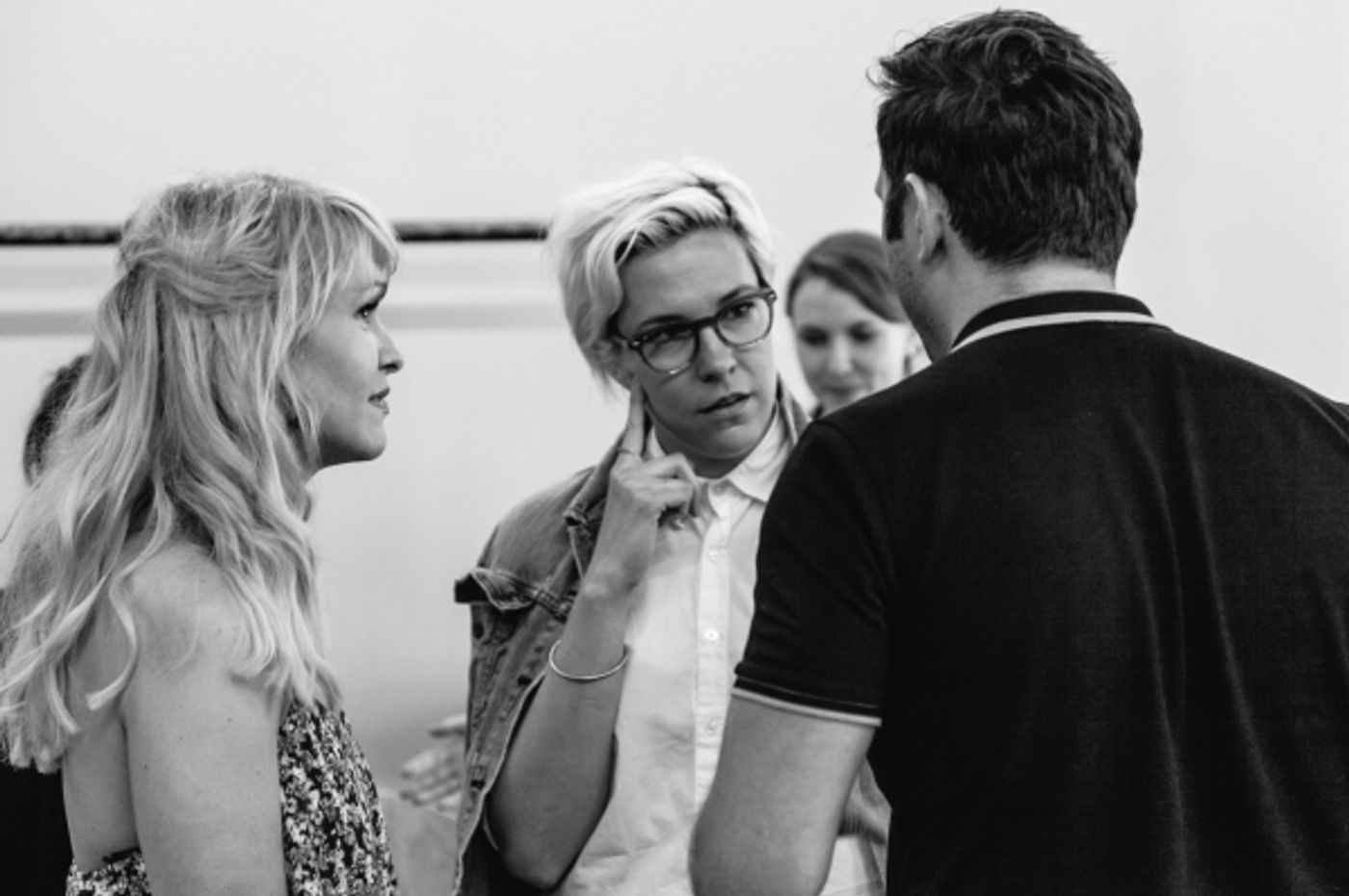 Photo Flash: In Rehearsal with the Company of Signature Theatre's THE WAYSIDE MOTOR INN  Image