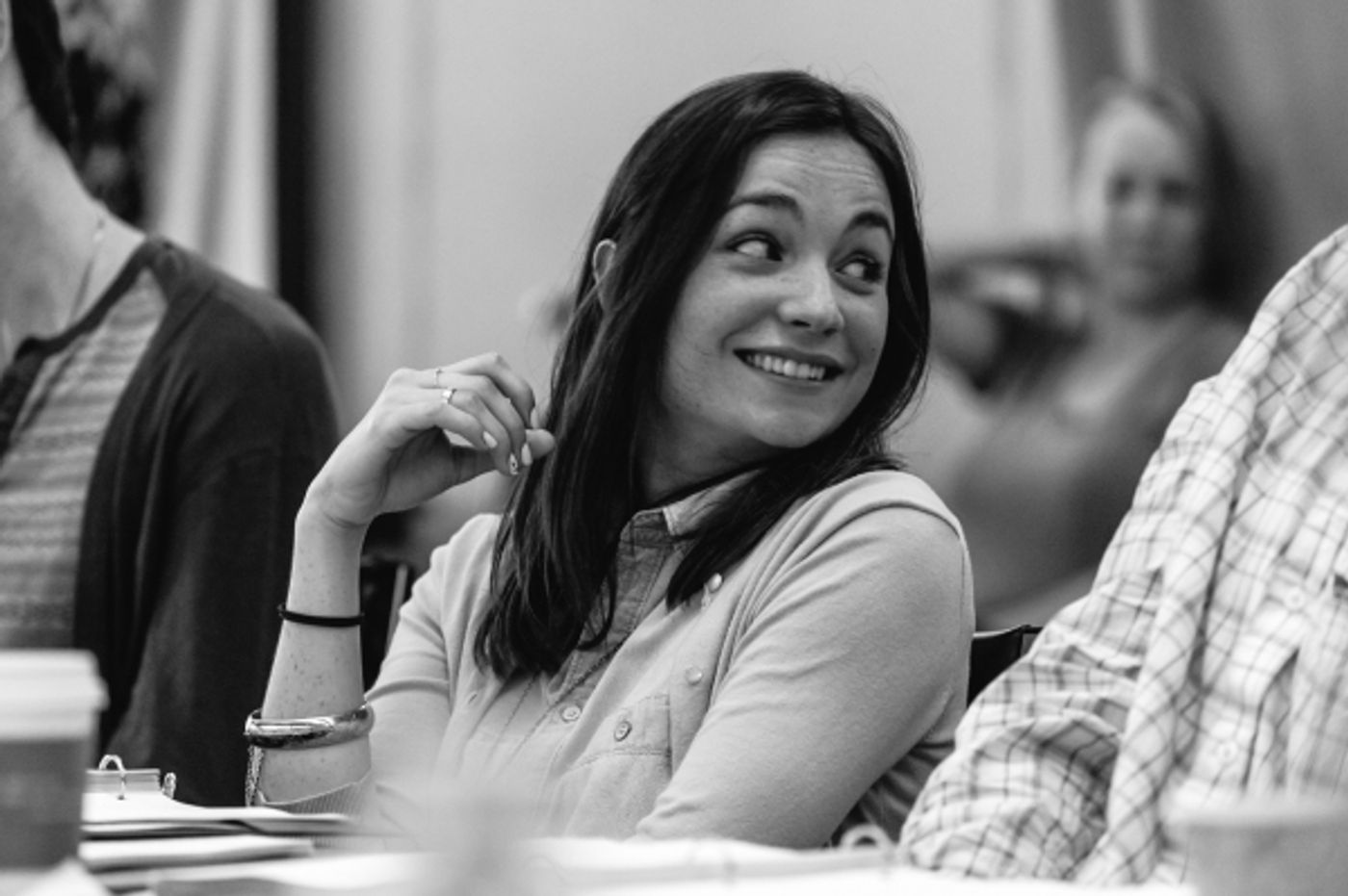 Photo Flash: In Rehearsal with the Company of Signature Theatre's THE WAYSIDE MOTOR INN  Image