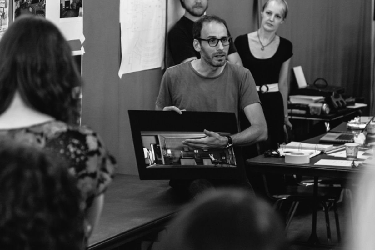  Scenic designer Andrew Lieberman at 