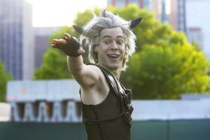 Mischievous Puck (Steven Lee Johnson) casts a spell Photo