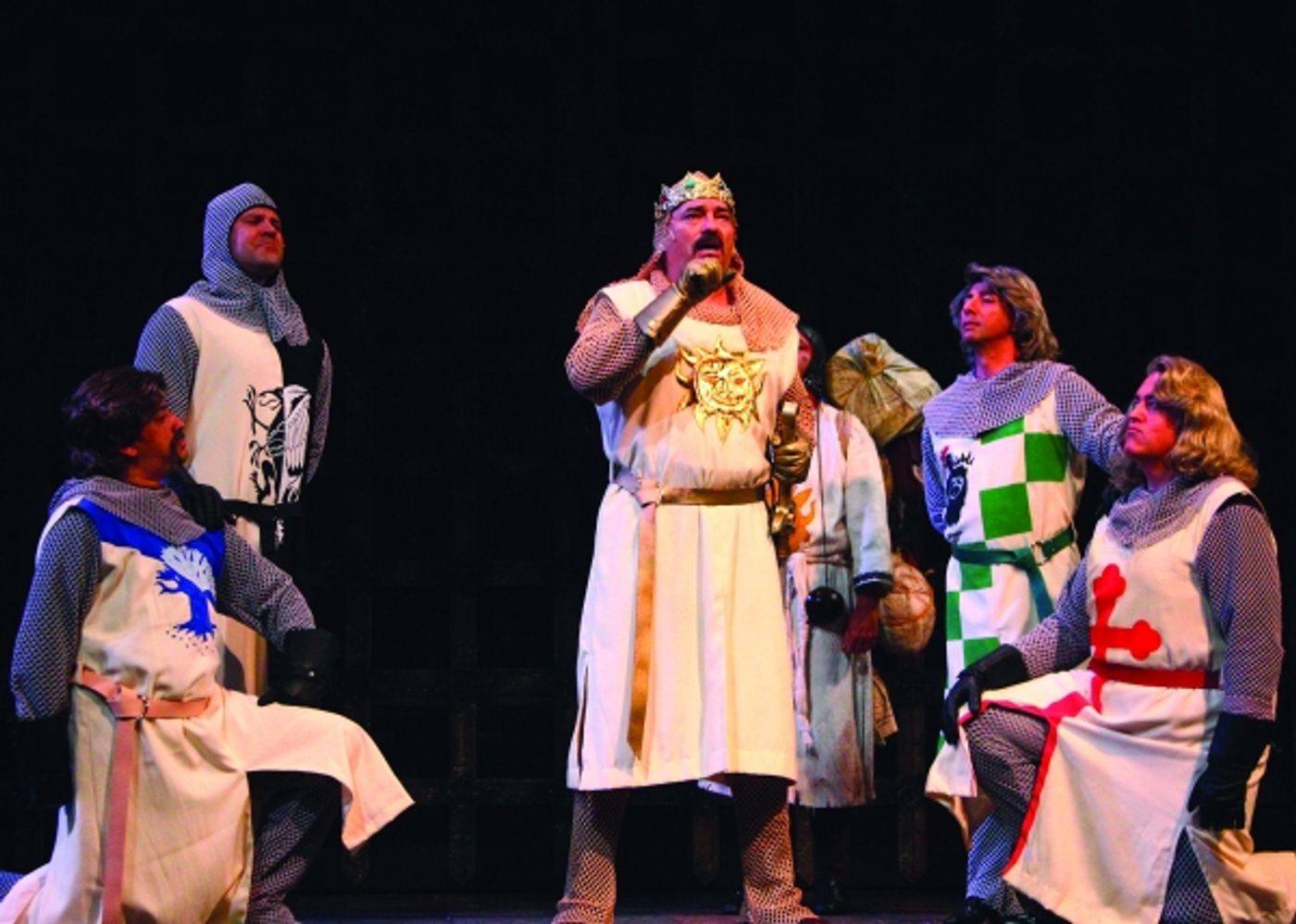 Photo Flash: First Look at Laurence Paxton, Kalia Medeiros & More in DHT's SPAMALOT  Image