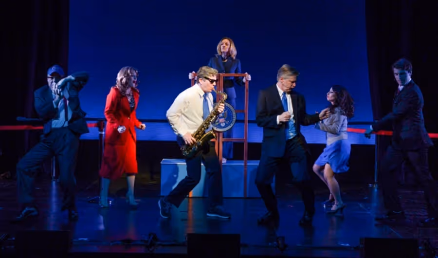 Photo Flash: First Look at Karl Kenzler, Duke Lafoon & More in NYMTF's CLINTON: THE MUSICAL Image