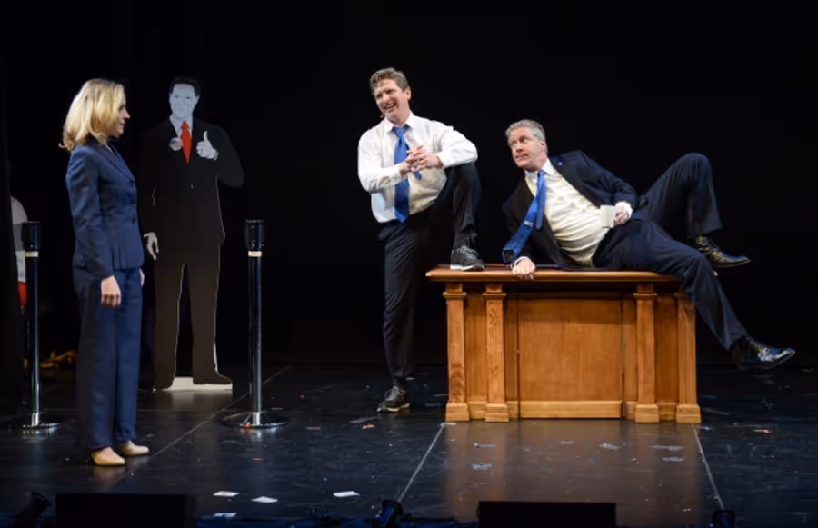 Photo Flash: First Look at Karl Kenzler, Duke Lafoon & More in NYMTF's CLINTON: THE MUSICAL Image