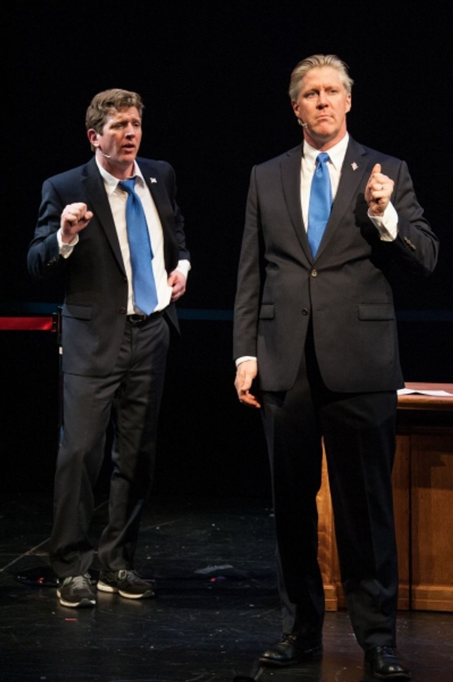 Photo Flash: First Look at Karl Kenzler, Duke Lafoon & More in NYMTF's CLINTON: THE MUSICAL Image