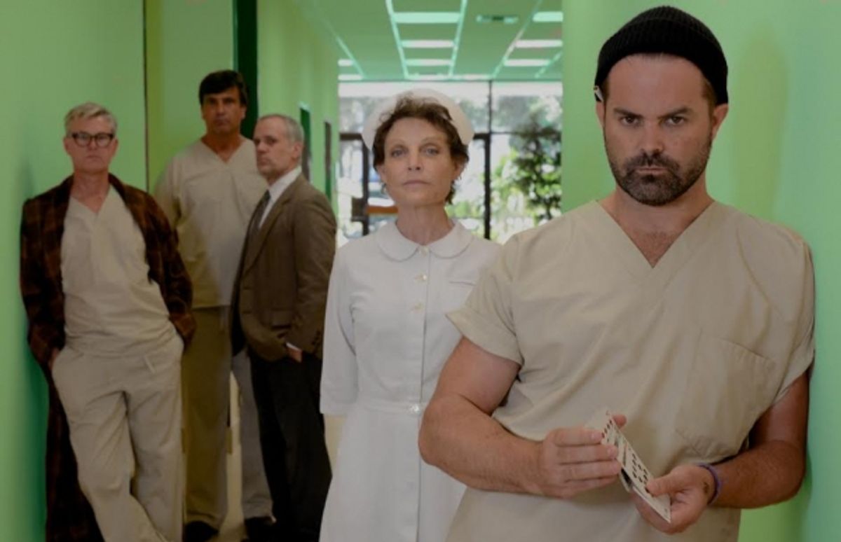 Larry Alexander, Michael Nichols, Steve Garland, Roxanne Fay, and James Oliver at 