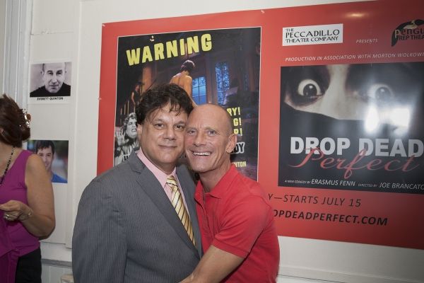 Director Joe Brancato and David Drake Photo