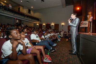 300 campers from NORDC were treated to a Junior Achievement lesson in showbiz, care o Photo