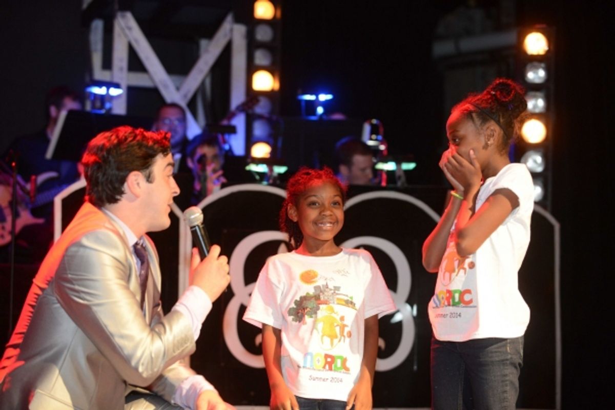 300 campers from NORDC were treated to a Junior Achievement lesson in showbiz, care of Le Petit Theatre and the cast from Under The Boardwalk. July 22, 2014.  at 