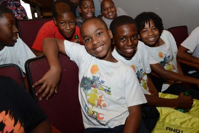 300 campers from NORDC were treated to a Junior Achievement lesson in showbiz, care o Photo