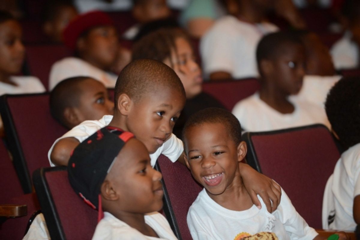 300 campers from NORDC were treated to a Junior Achievement lesson in showbiz, care of Le Petit Theatre and the cast from Under The Boardwalk. July 22, 2014.  at 