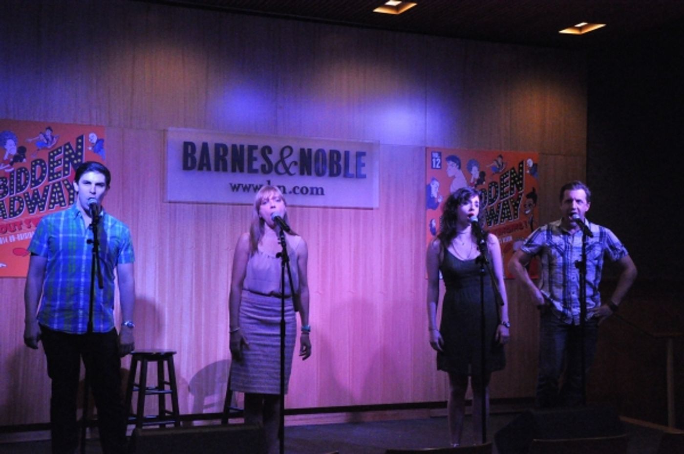 Photo Coverage: FORBIDDEN BROADWAY: COMES OUT SWINGING Cast Previews Album at Barnes & Noble! Photo Coverage: FORBIDDEN BROADWAY: COMES OUT SWINGING Cast Previews Album at Barnes & Noble! Image