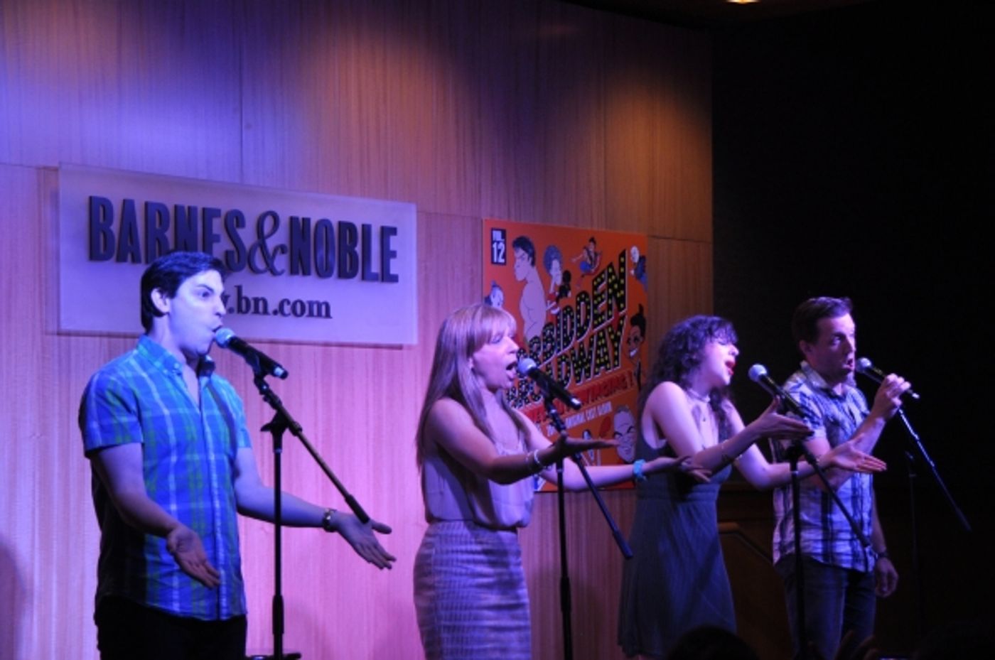 Photo Coverage: FORBIDDEN BROADWAY: COMES OUT SWINGING Cast Previews Album at Barnes & Noble! Photo Coverage: FORBIDDEN BROADWAY: COMES OUT SWINGING Cast Previews Album at Barnes & Noble! Image