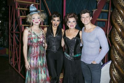 Rachel Bay Jones, Ciara Renee, Priscilla Lopez and Kyle Dean Massey Photo