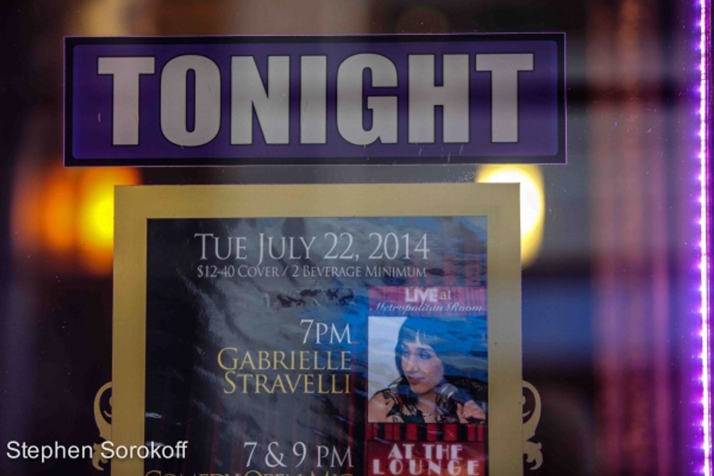 Photo Coverage: Gabrielle Stravelli Plays The Metropolitan Room  Image