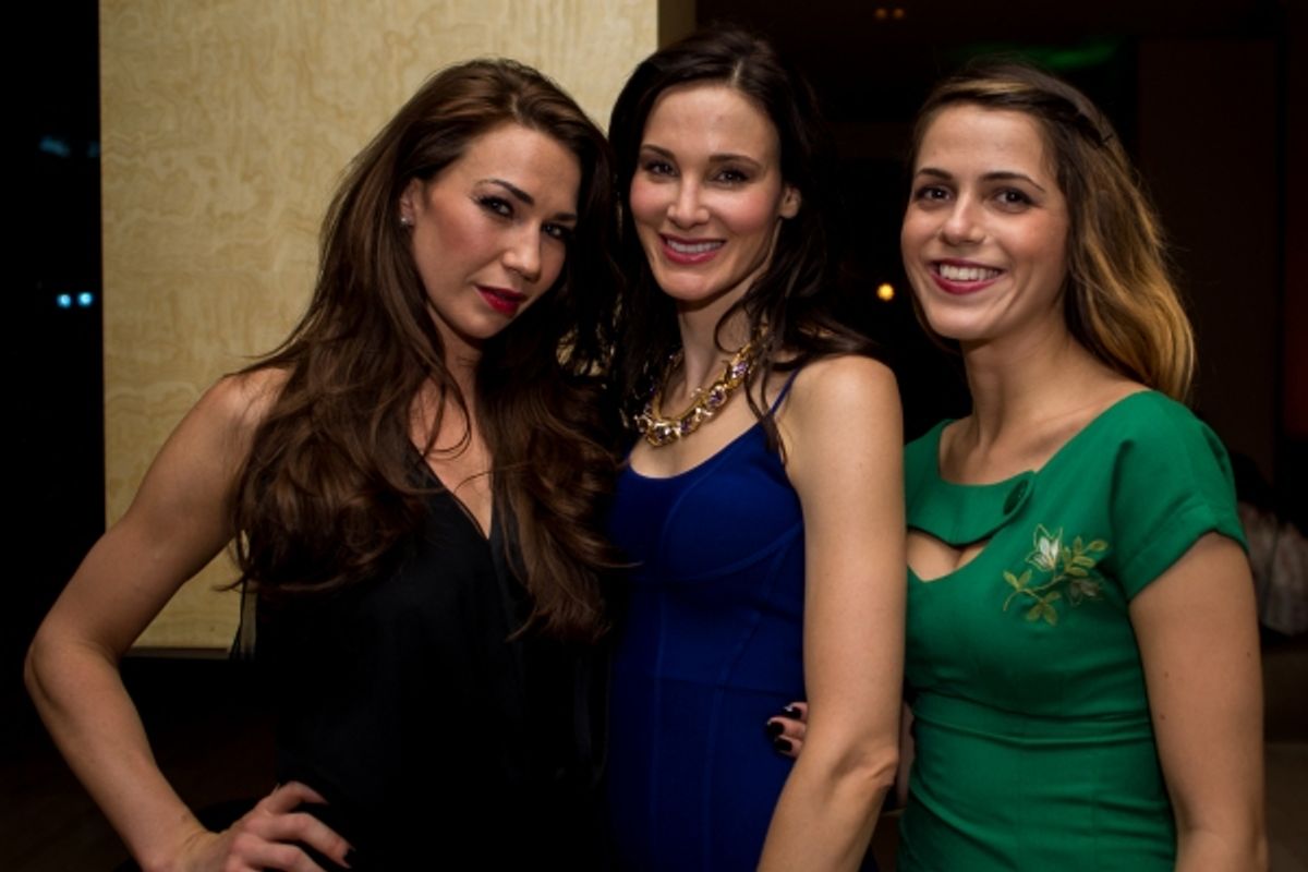 Frances Brennand Roper, Kerri Lynn Miller, Cassandra Paras at 