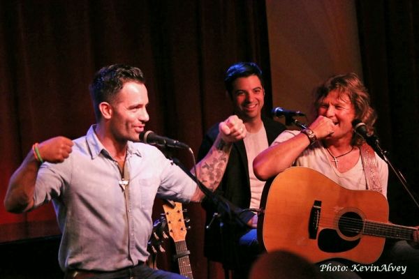 Ramin Karimloo, Sergio Ortega and James Dean Hicks Photo