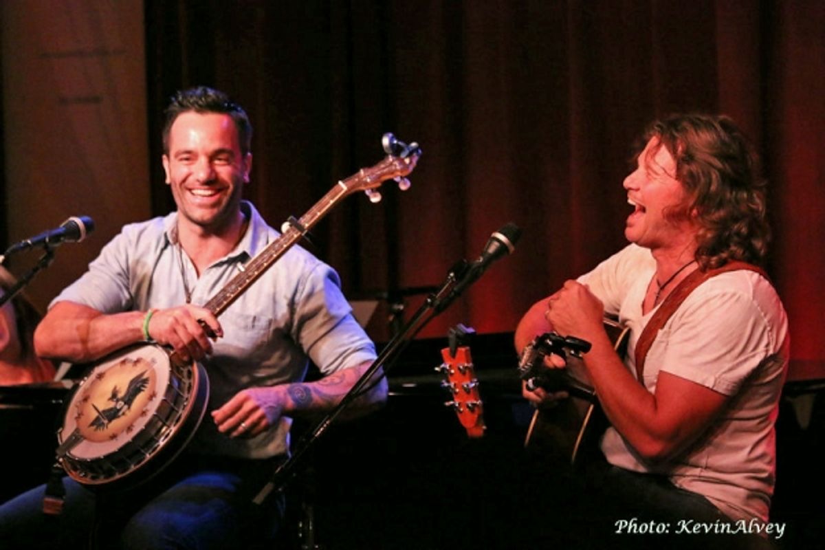Ramin Karimloo and James Dean Hicks at 