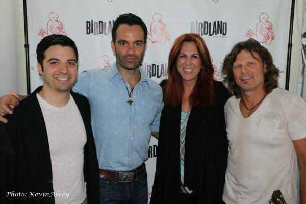 Sergio Ortega, Ramin Karimloo, Victoria Shaw and James Dean Hicks Photo