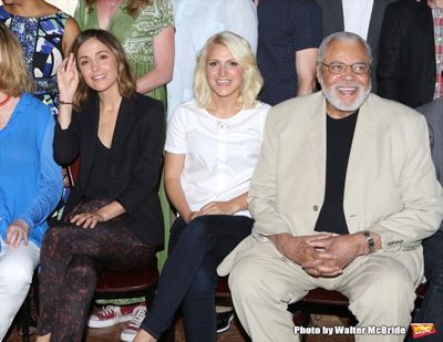 Kristine Nielsen, Rose Byrne, Annaleigh Ashford and James Earl Jones  Photo