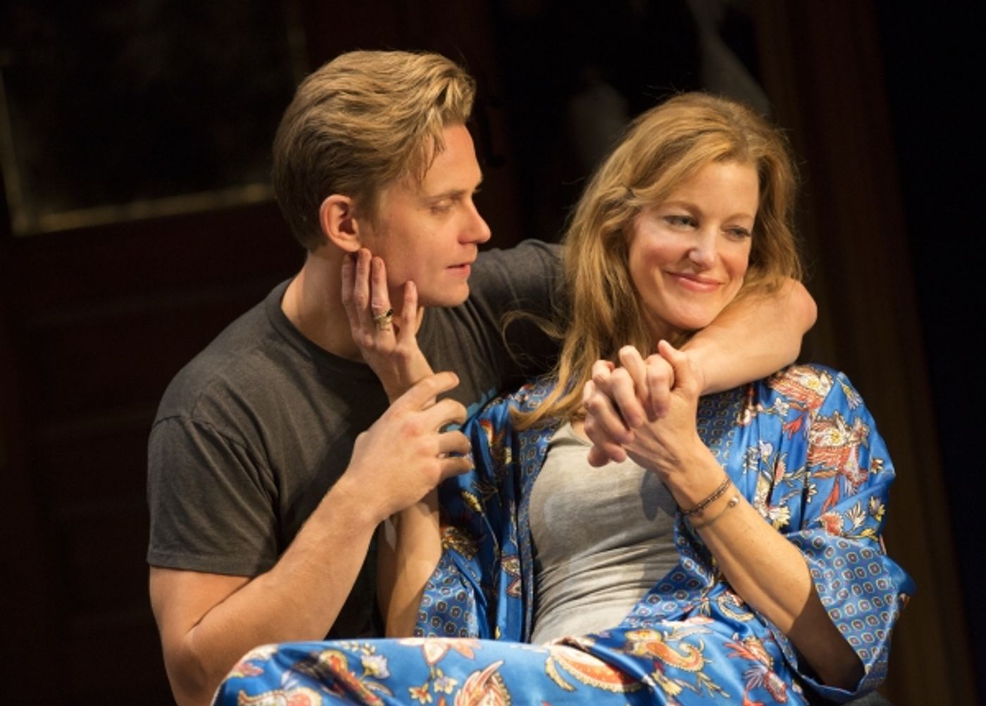 Photo Flash: A Sultry First Look at Anna Gunn and Billy Magnussen in Second Stage's SEX WITH STRANGERS  Image