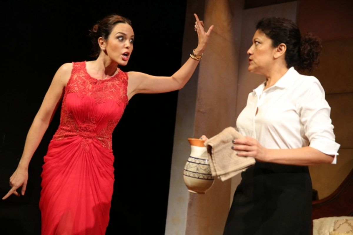 Marta Milans and Sandra Marquez at 