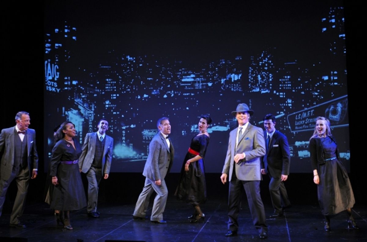 Kevin Spirtas (foreground, third from right) and company at 