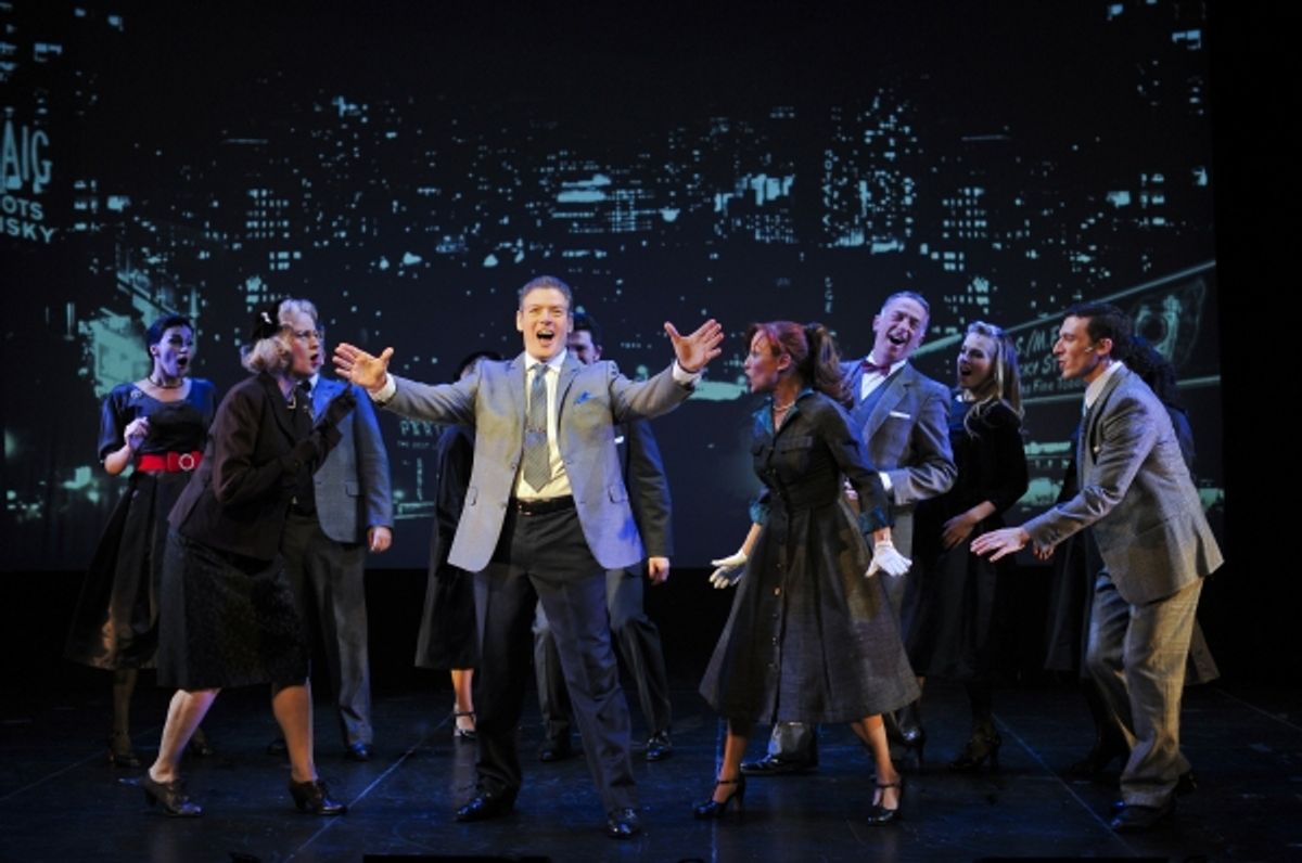 Kevin Spirtas (center) and company at 