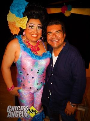George Lopez with Kay Sedia Photo