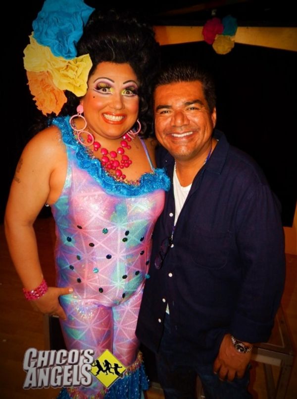 George Lopez with Kay Sedia Photo