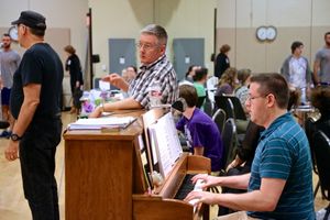 Director Philip Wm. McKinley, Music Director Anthony Edwards and Assistant Musical Di Photo