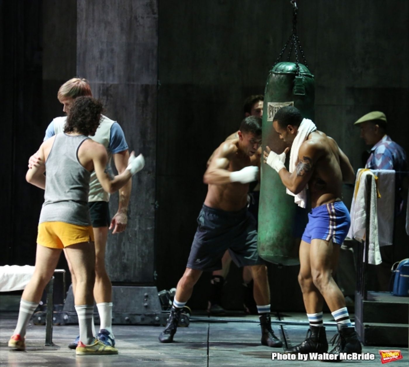 Photo Coverage: Boxing Star Gennady Golovkin's Makes Stage debut in ROCKY!  Image