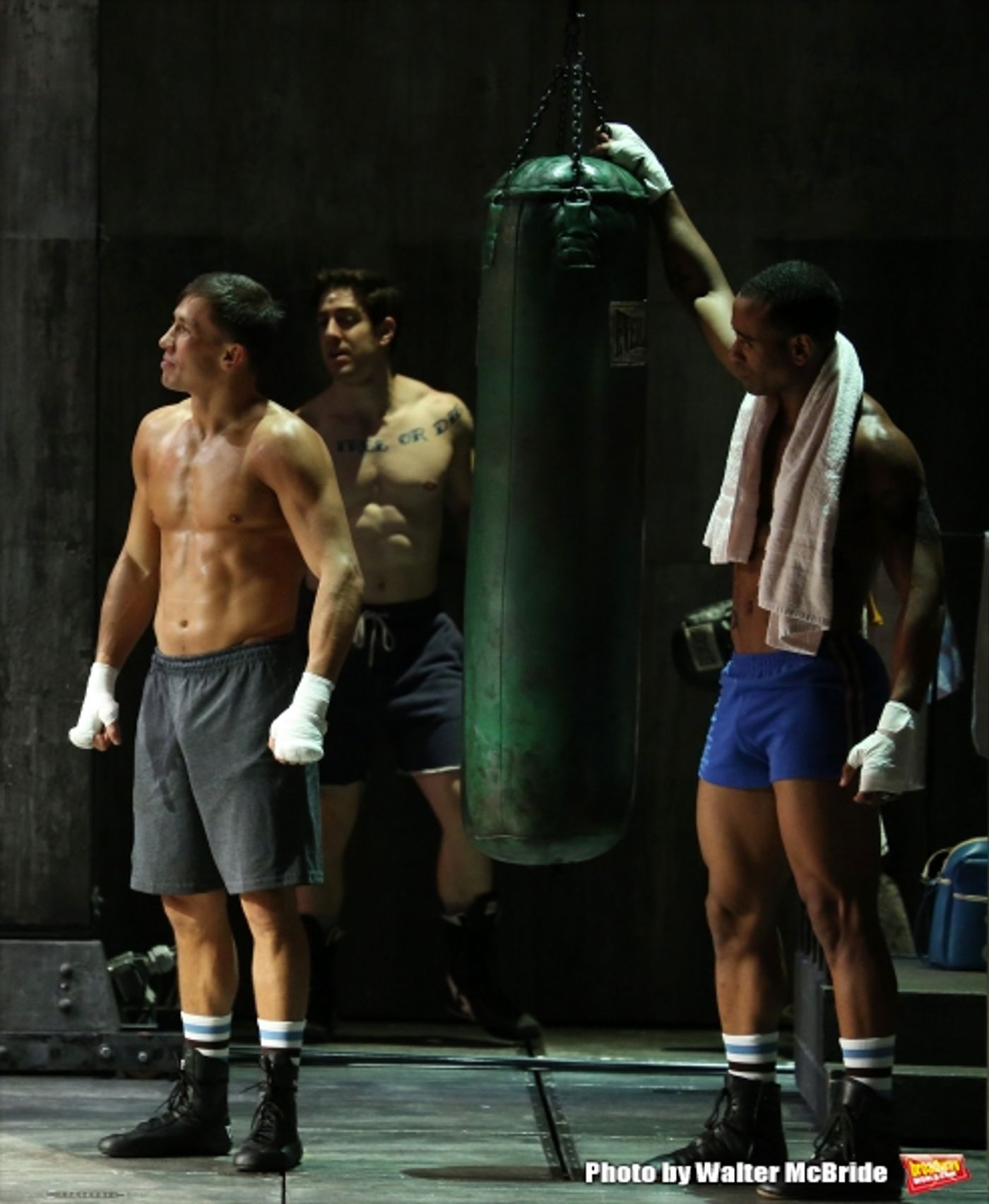 Photo Coverage: Boxing Star Gennady Golovkin's Makes Stage debut in ROCKY!  Image