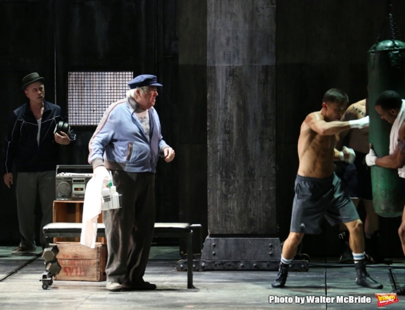 Photo Coverage: Boxing Star Gennady Golovkin's Makes Stage debut in ROCKY!  Image