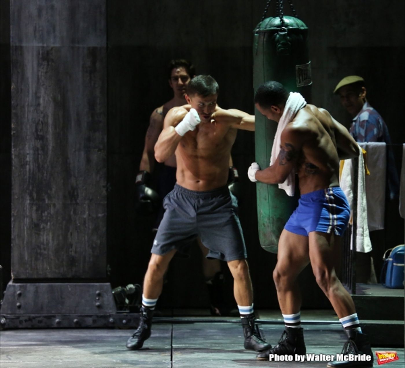 Photo Coverage: Boxing Star Gennady Golovkin's Makes Stage debut in ROCKY!  Image