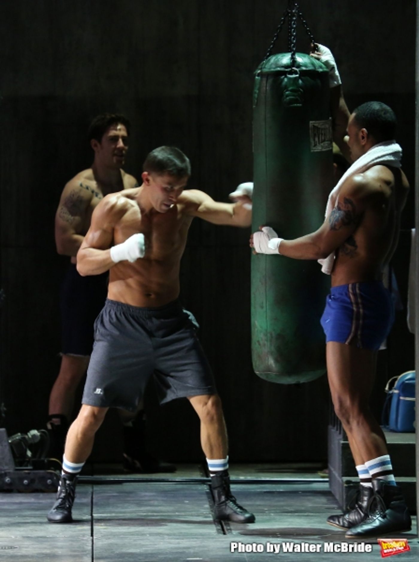 Photo Coverage: Boxing Star Gennady Golovkin's Makes Stage debut in ROCKY!  Image