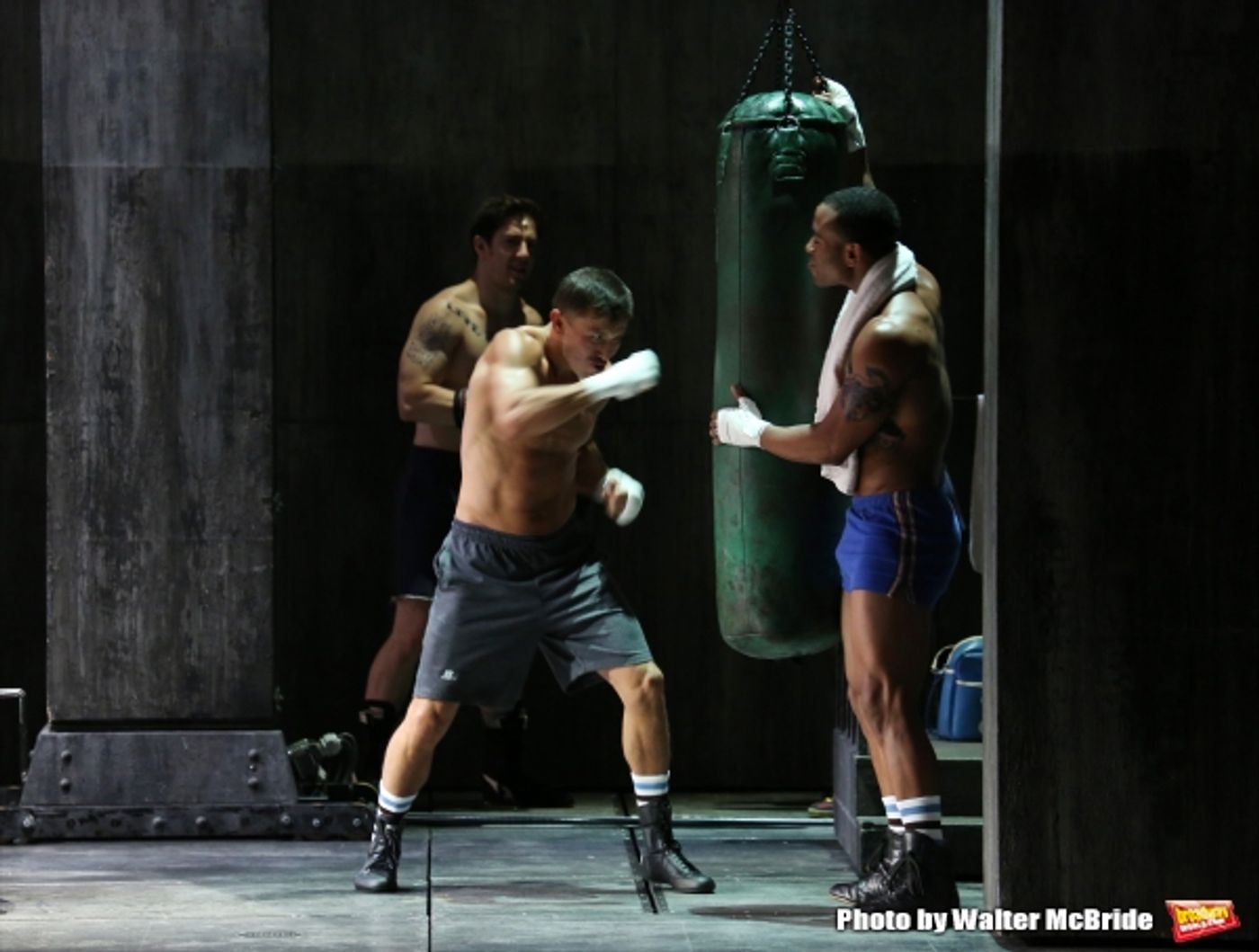 Photo Coverage: Boxing Star Gennady Golovkin's Makes Stage debut in ROCKY!  Image