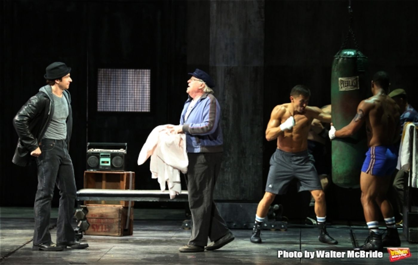 Photo Coverage: Boxing Star Gennady Golovkin's Makes Stage debut in ROCKY!  Image