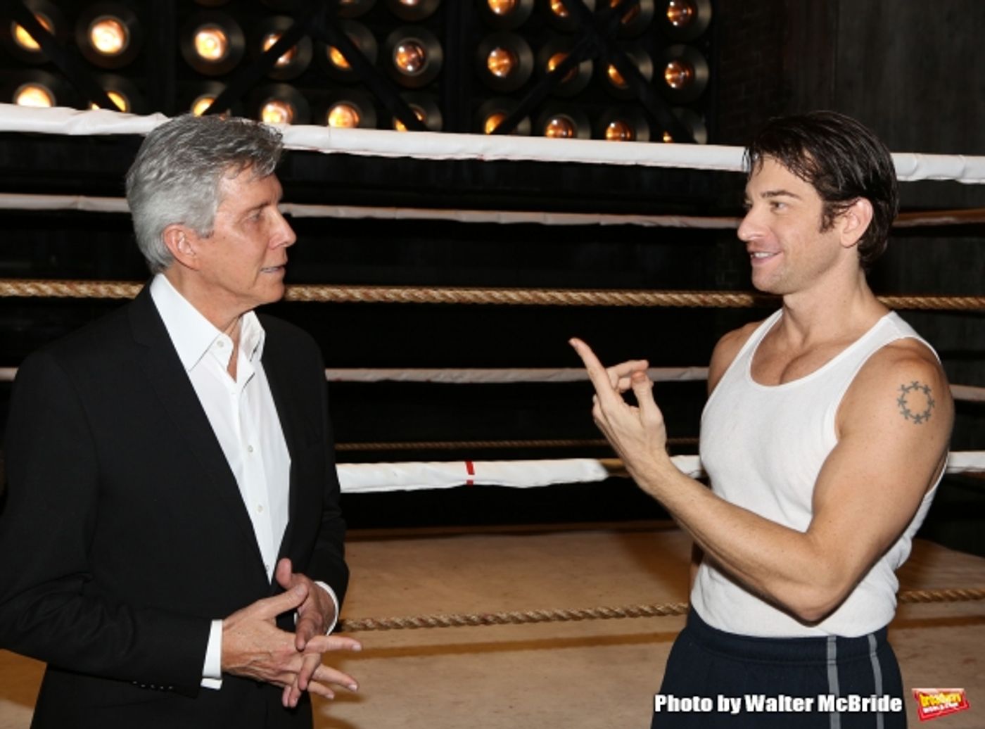 Photo Coverage: Backstage with Gennady Golovkin & Michael Buffer at ROCKY! Image