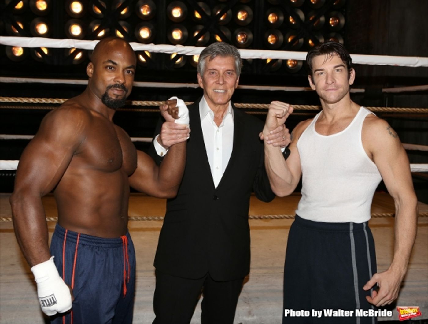 Photo Coverage: Backstage with Gennady Golovkin & Michael Buffer at ROCKY! Image