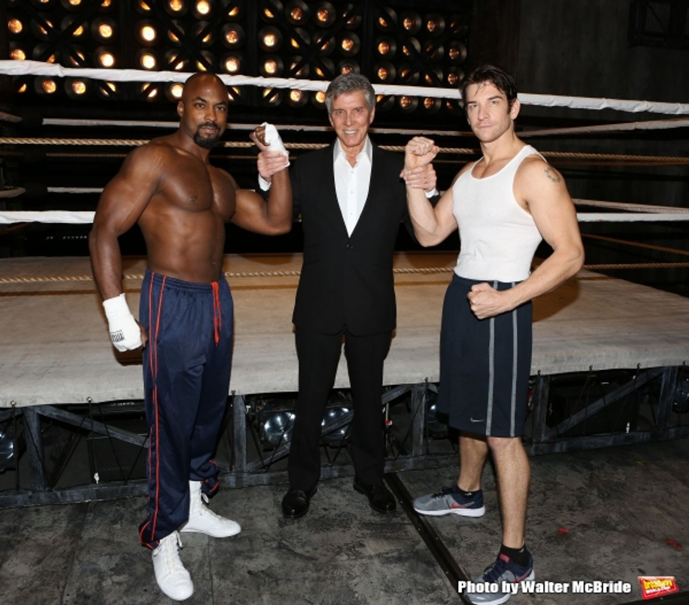 Photo Coverage: Backstage with Gennady Golovkin & Michael Buffer at ROCKY! Image