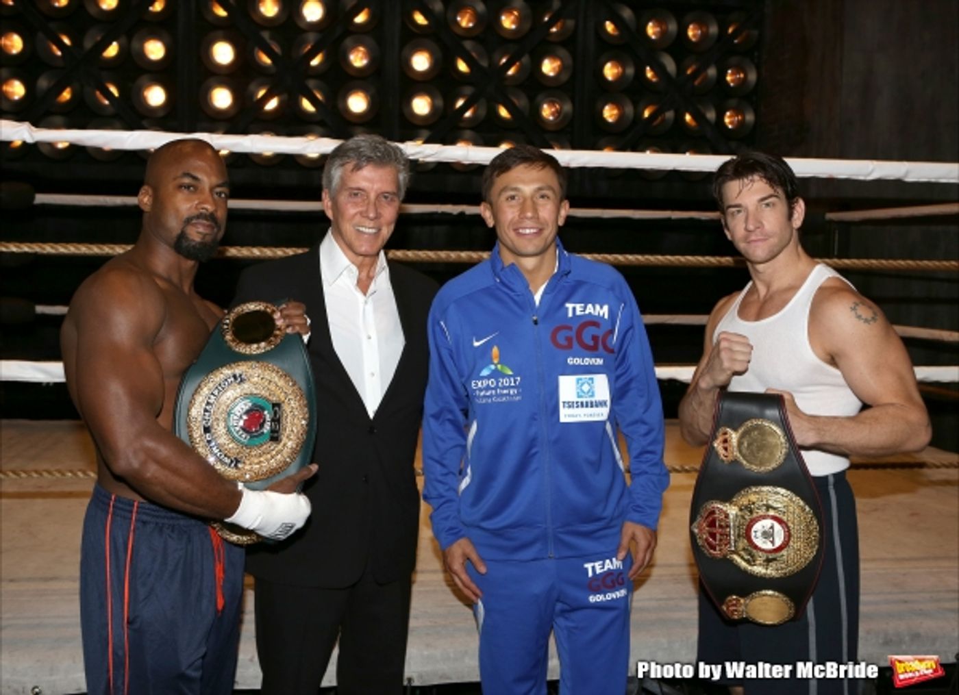 Photo Coverage: Backstage with Gennady Golovkin & Michael Buffer at ROCKY! Image