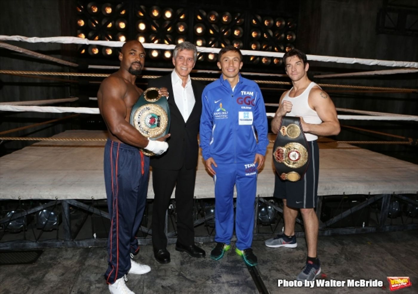 Photo Coverage: Backstage with Gennady Golovkin & Michael Buffer at ROCKY! Image