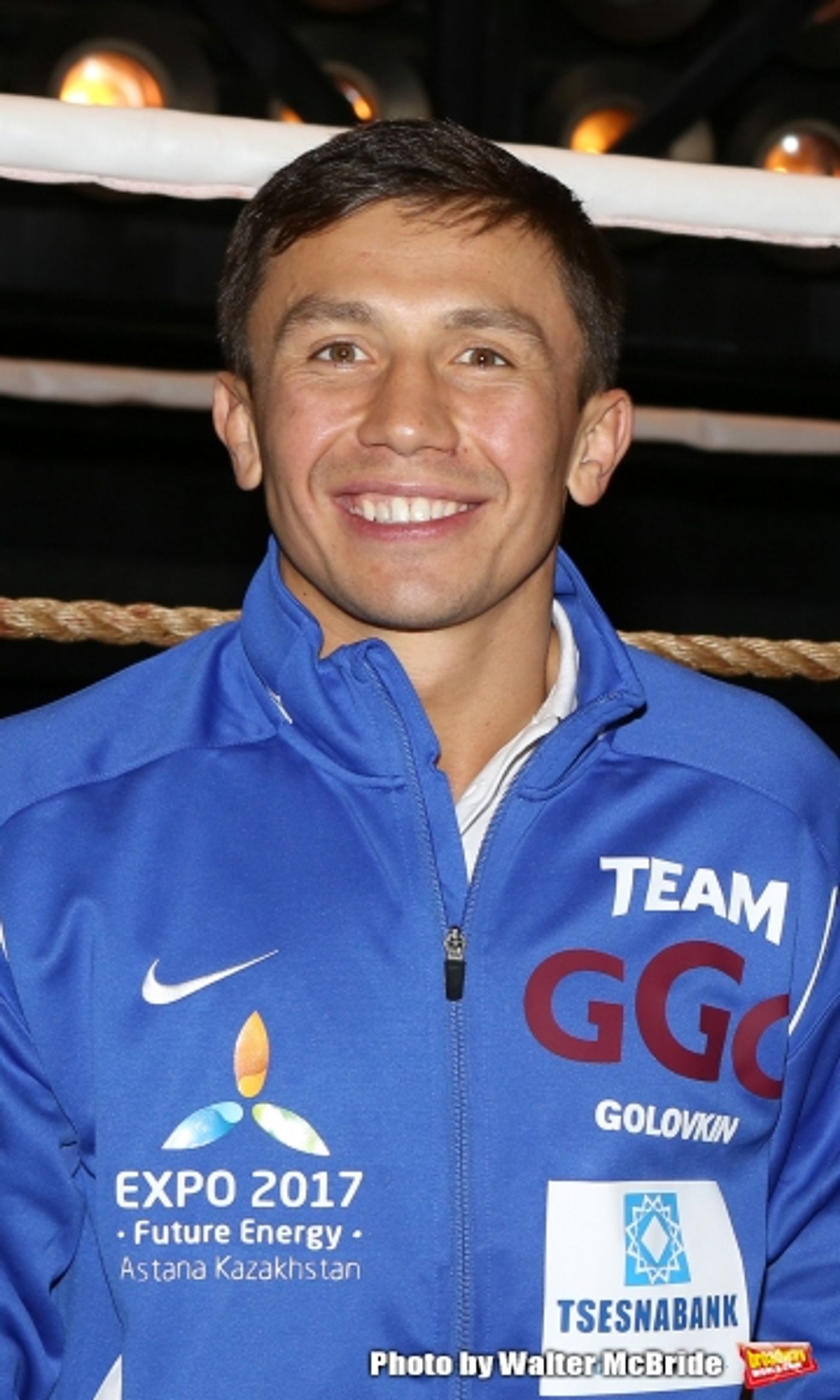 Photo Coverage: Backstage with Gennady Golovkin & Michael Buffer at ROCKY! Image