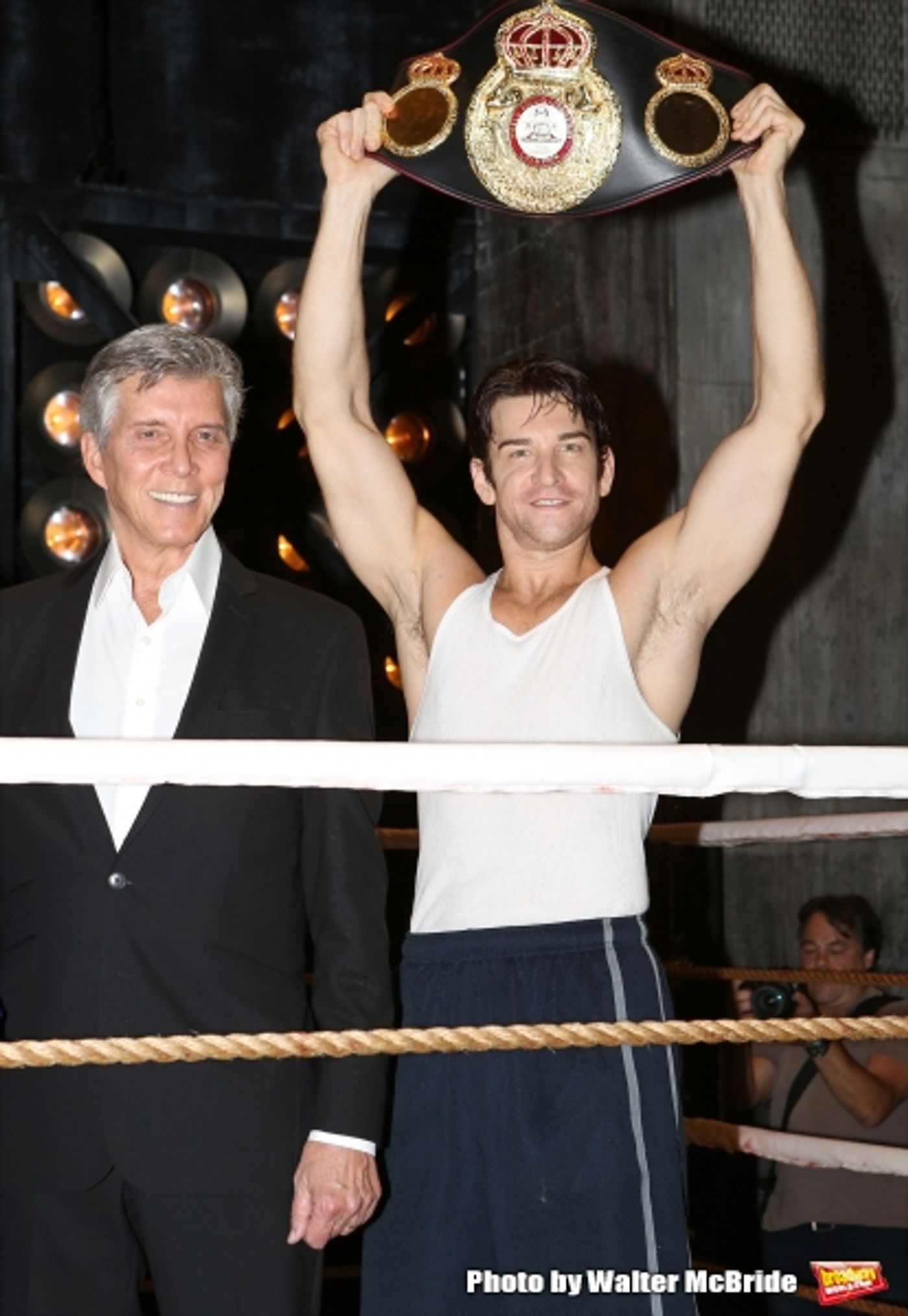 Photo Coverage: Backstage with Gennady Golovkin & Michael Buffer at ROCKY! Image