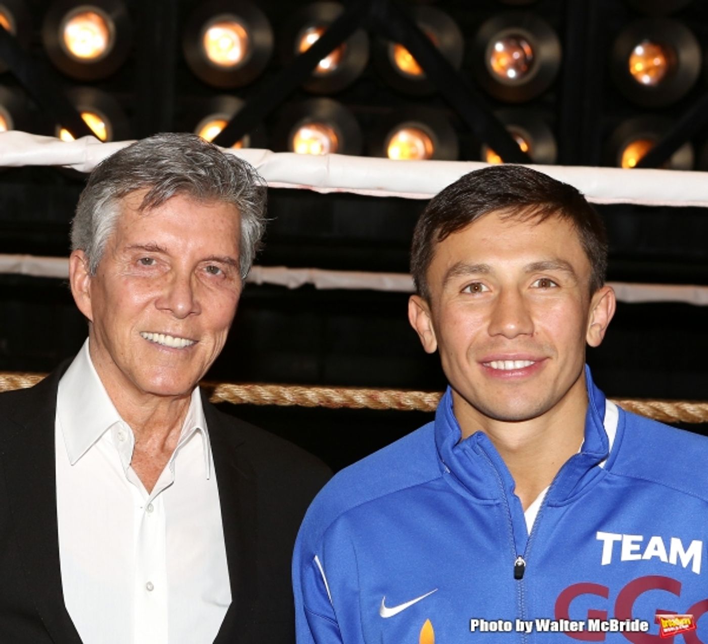 Photo Coverage: Backstage with Gennady Golovkin & Michael Buffer at ROCKY! Image