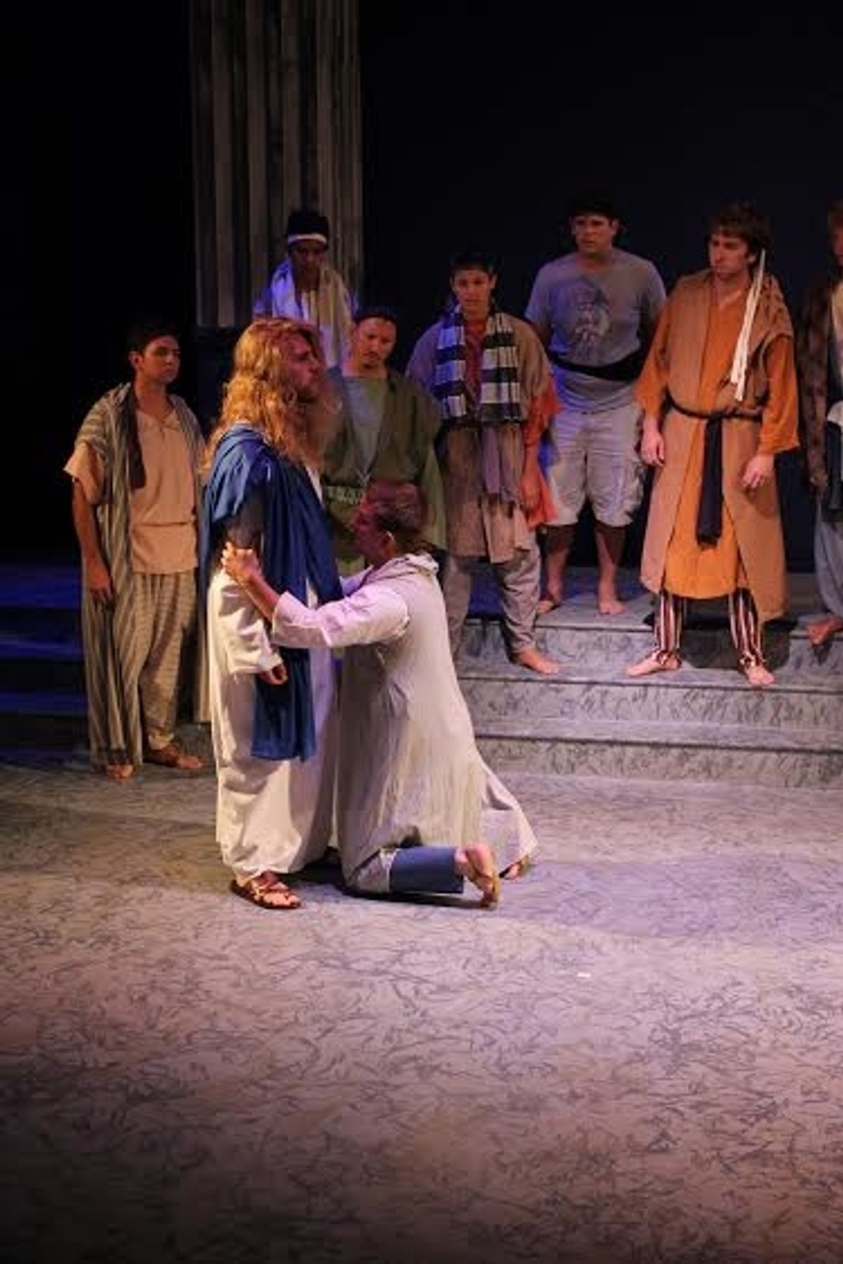 Kyle Monagham with Cast at First Look at Kyle Monagham, Corey Buller & More in Alpha/Omega Players' JESUS CHRIST SUPERSTAR
