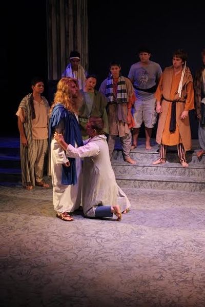 Kyle Monagham with Cast  Photo