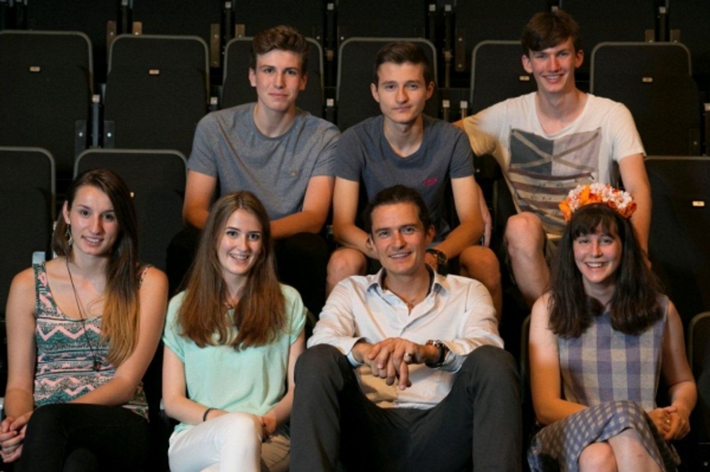 Photo Flash: Orlando Bloom Visits The Marlowe Theatre Photo Flash: Orlando Bloom Visits The Marlowe Theatre Image
