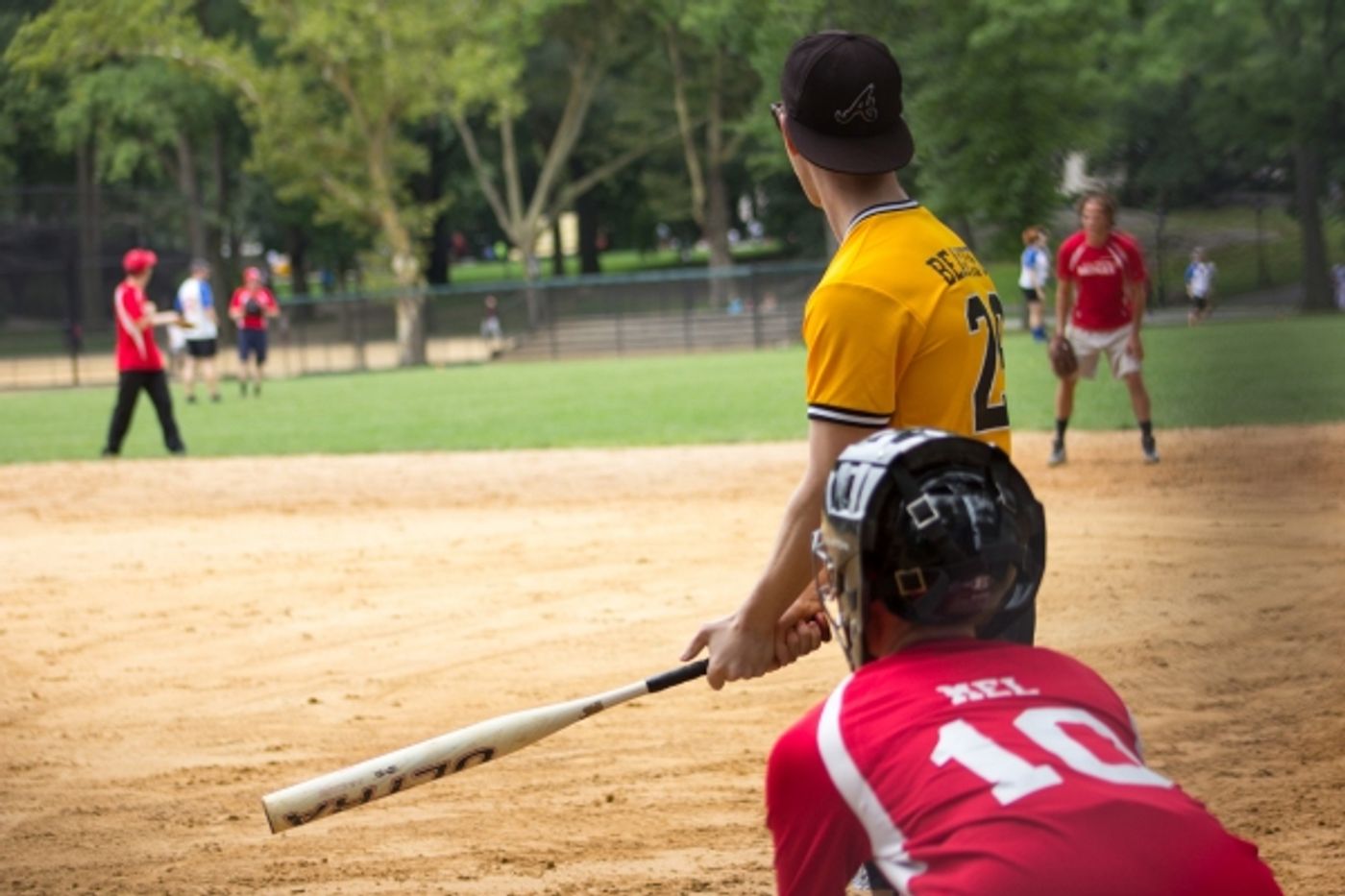 Photo Coverage: Take Me Out to the Broadway Ball Game! Broadway Show League Takes Over Central Park Photo Coverage: Take Me Out to the Broadway Ball Game! Broadway Show League Takes Over Central Park Image